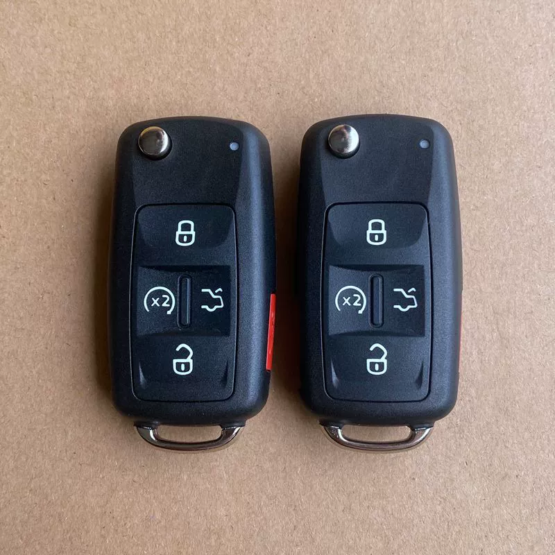 Подходит для Volkswagen Sharang ключ корпус Passat складной пульт дистанционного управления 4 1 ключ 5 ключ чехол автомобильный ключ