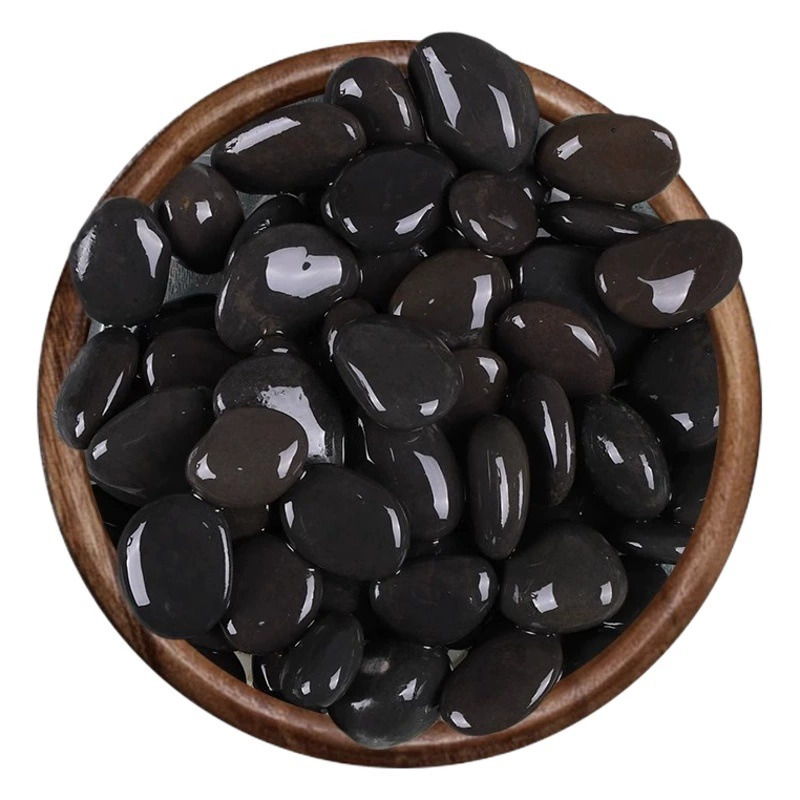 Каменная булочка сделать каменный Торт Специальный камень черная галька термостойкая бочка рыба Жареная колбаса барбекю вулканический камень