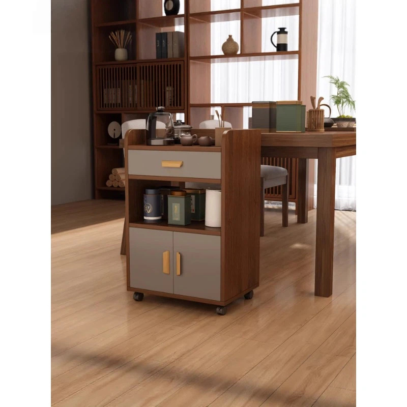 Tablero de comedor móvil tablero de té tablero de té tablero de comedor armario casero tablero pequeño gabinete de sala de estar mini gabinete bajo