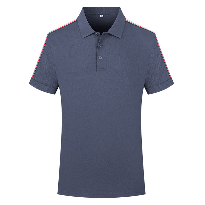 Protección del medio ambiente de alta gama, sensación fresca, solapa, camiseta líder, camisa de cultura empresarial, camisa de polo, ropa de trabajo personalizada