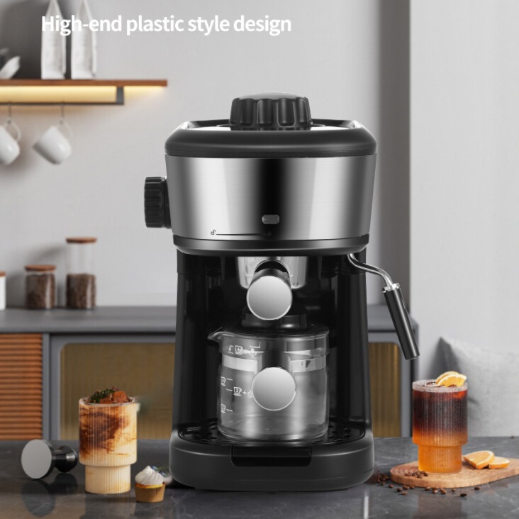 Cross-Border Classic Italian Espresso Machine, Small Semi-Automatic High-Pressure Coffee Maker for Home Use Coffee Po Cross-Border Classic Italian Espresso Machine, Small Semi-Automatic High-Pressure Coffee Maker for Home Use Coffee Po