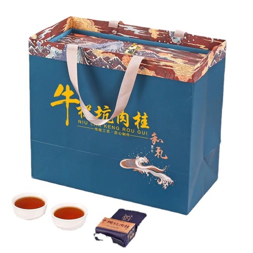 Wuyi Mountain Cinnamon Tea Gift Box Wuyi Rock Tea Big Red Robe Cow Yard Pit Cinnamon New Tea Oolong Tea 500g 