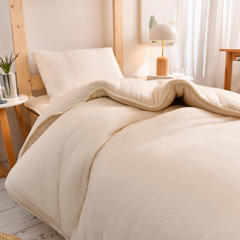 RKT4新疆棉花被纯棉花冬被加厚被芯保暖12斤学生宿舍床垫铺底盖被