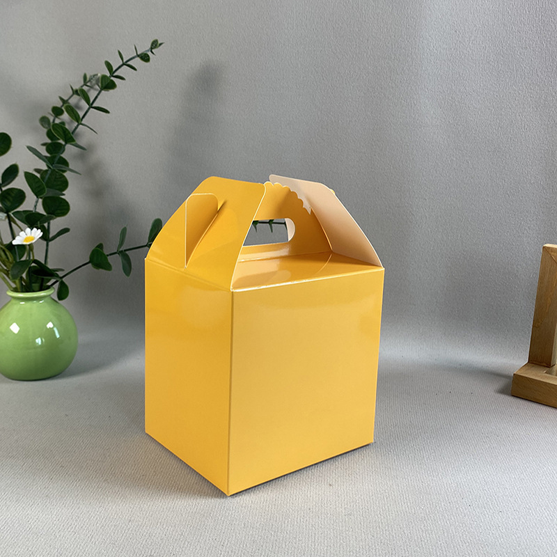 Caja portátil naranja; 120*100*120MM