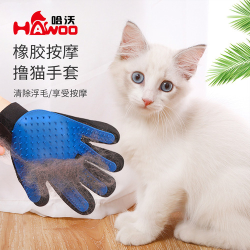 Manufacturer of rubber cat gloves to remove floating hair, pet hair removal brush, cleaning scraper, cat pet hair brush