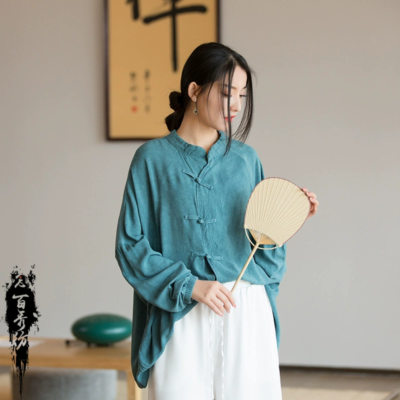 Новая осенняя коллекция: Мягкий универсальный кардиган с эффектом тай-дай и стирки, идеально подходит для дома и путешествий, в стиле светской львицы, стройнящий и дышащий женский топ.