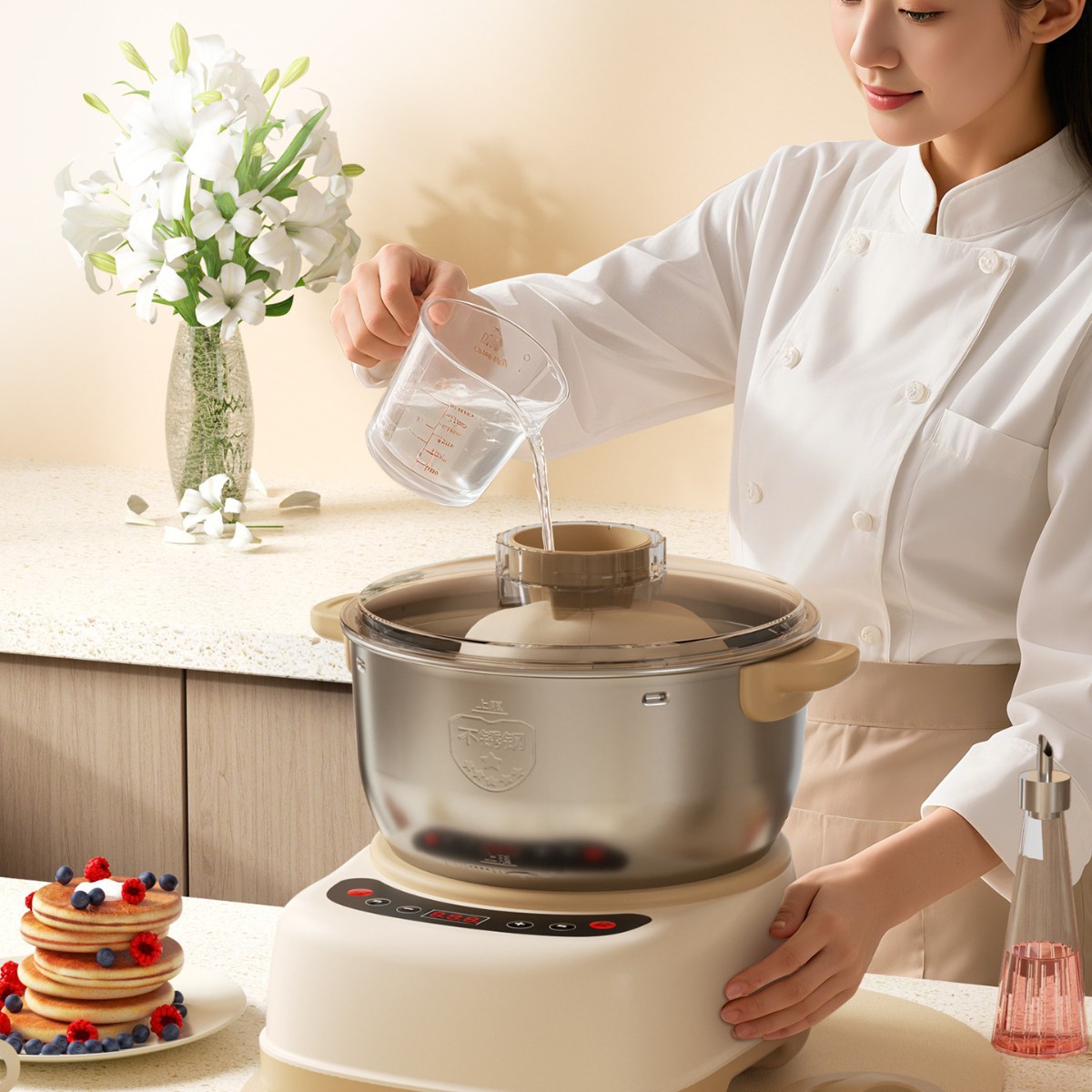 全自动和面机家用小型多功能揉面机醒面机搅面机厨师机发酵一体机