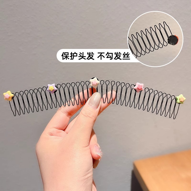 Peinado de niños pinzas de cabello para mujeres 2025 nuevo tipo de cabeza trasera máquina de cabello de tracción de peine de cabello enchufe de peinado adornamiento pinzas de cabello