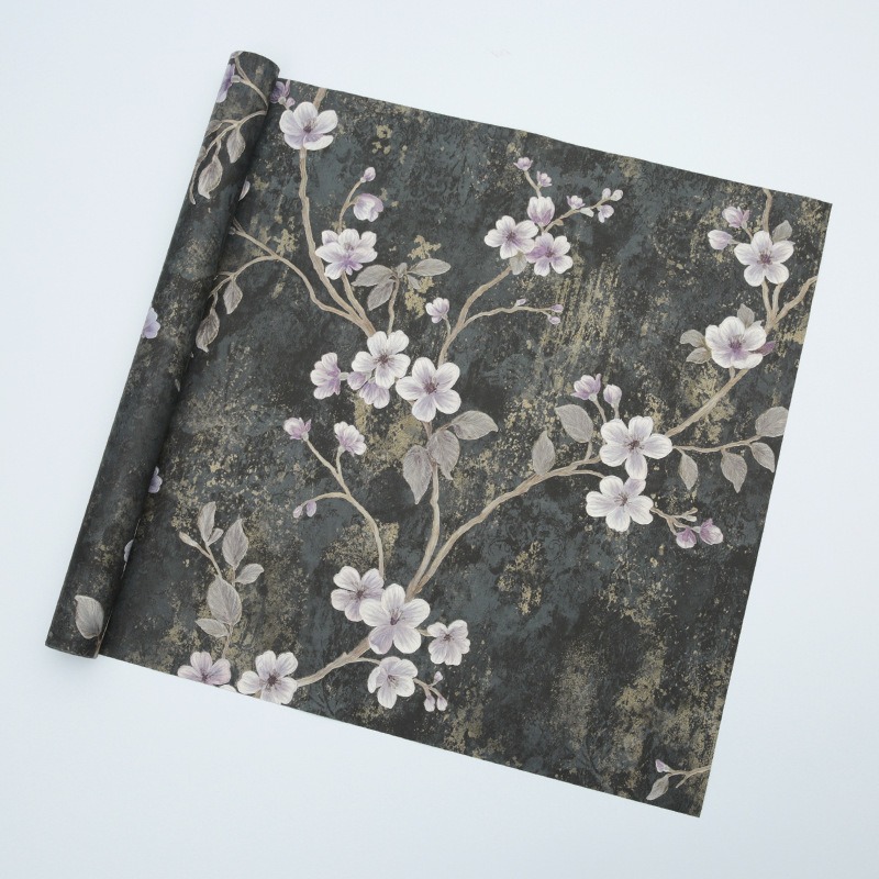 Nuevo papel de arte estampado en caliente con relieve, papel de regalo romántico para ramos de flores, papel Fenghua impermeable de alta gama para empaque de flores