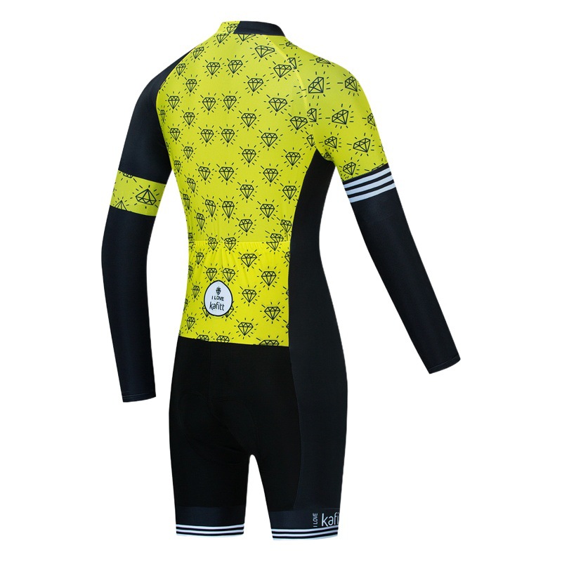 KAFITT Outdoor Sports Mountain Road Bike Downhill Suit Long Sleeve Bike Team Race suit