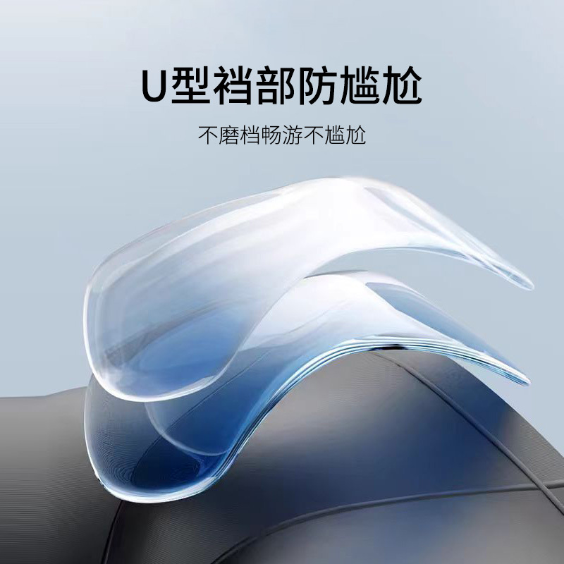 Pantalones de cinco puntos para hombres adultos anti-avergonzado pantalones de baño de moda para hombres profesionales de secado rápido transpirables pantalones de baño de spa de playa