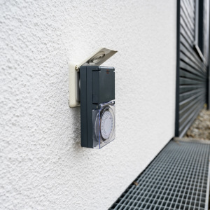 Zeitschaltuhr für außen