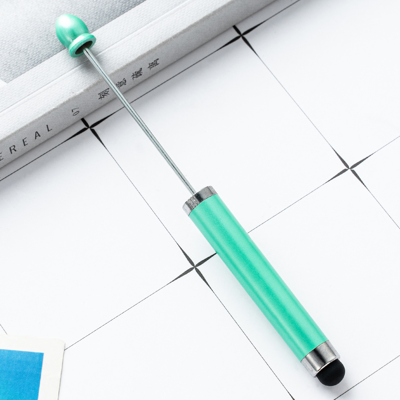 Nuevo bolígrafo de pantalla táctil DIY multifuncional 3 en 1 bolígrafo de bolas creativo de control táctil multicolor bolígrafo