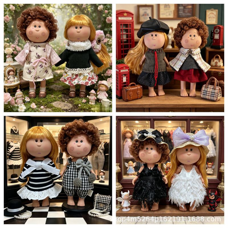 Only Doll Clothes 24cm Spanish Mia Potato Doll Mia Doll Clothes Hat Sweater Overalls Bag Christmas Only Doll Clothes 24cm Spanish Mia Potato Doll Mia Doll Clothes Hat Sweater Overalls Bag Christmas