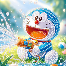 新款diy手工珍珠画摆台库洛米钻石贴画女孩贴钻画儿童礼物