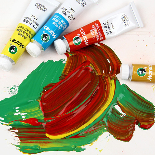 Marie 5ml Watercolor Paint in Chinese Painting Box Set Watercolor Painting Materials Life Drawing Art Supplies
