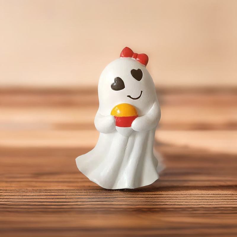クロスボーダー新製品ハロウィンかわいいゴースト装飾品樹脂工芸品ゴーストキャンディホームデコレーション装飾品|undefined
