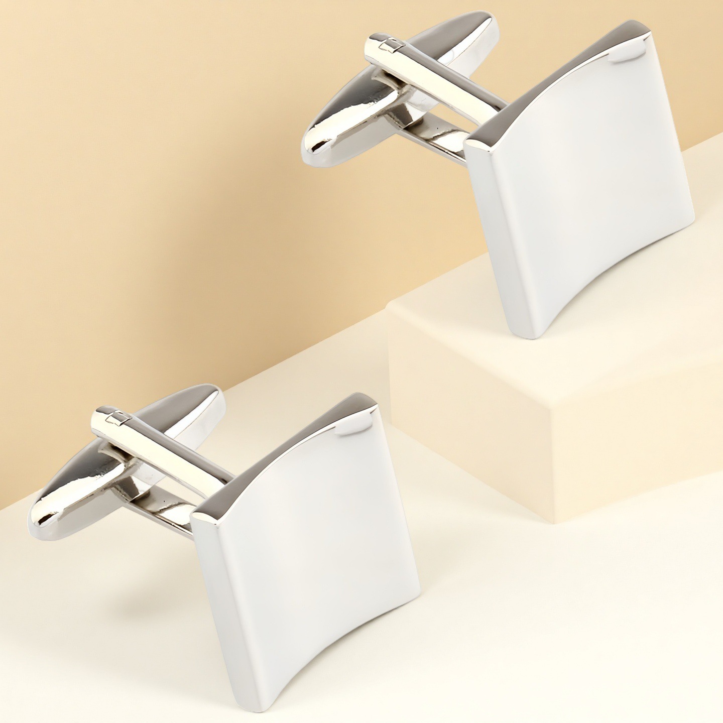 High Quality French Cufflinks Cuff Cuff Studs Men's cufflinks Metal Cufflinks Tile Styling
