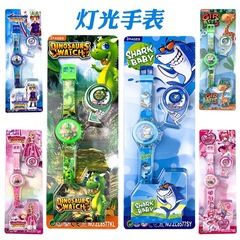 厂家批发儿童卡通精美电子手表儿童看时间手表玩具彩色灯光玩具