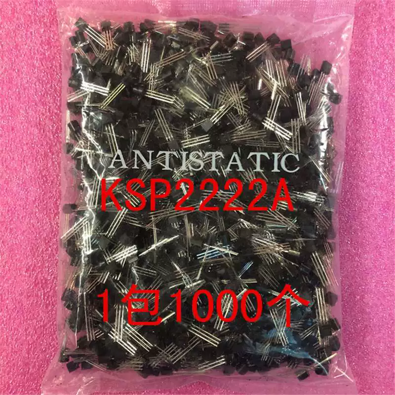 2N2222 KSP2222 маломощный транзистор TO-92 с прямым штекером 1 упаковка 1000 = 28 юаней