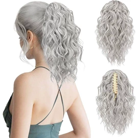 假发马尾;其他假发;假发长卷发