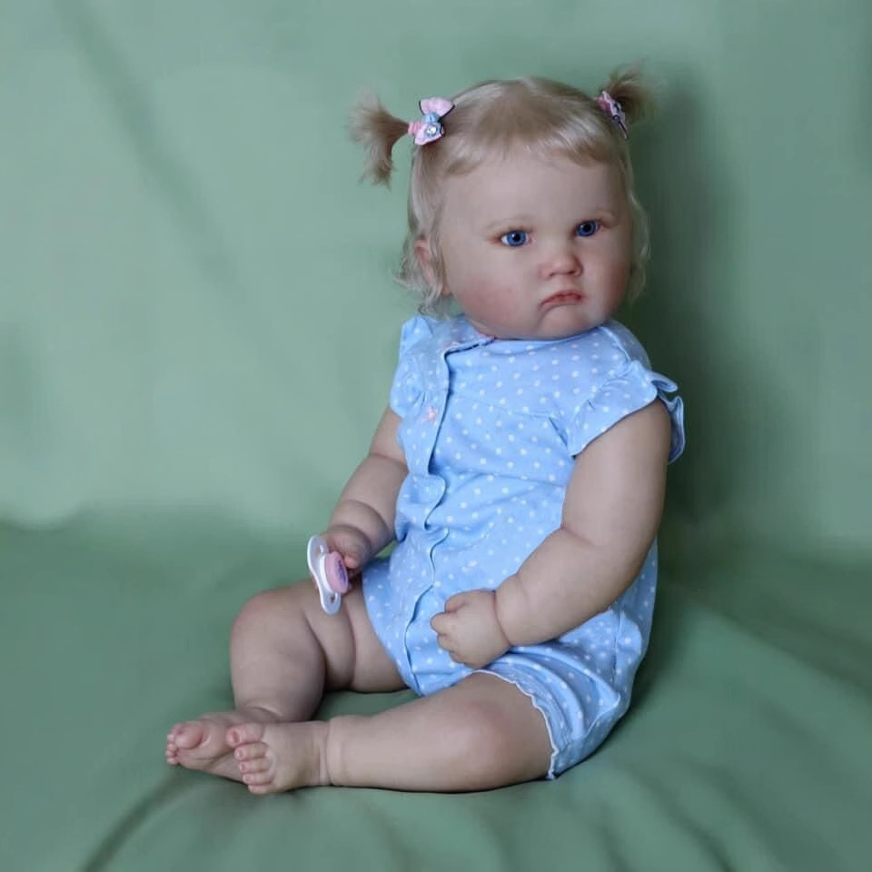 60cm renacer Charlotte simulación bebé renacido muñeca transfronteriza suministro entrega de una sola pieza