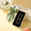 유럽풍 화이트 립스틱 케이스 (스펀지 내장); 13*7*3.5cm