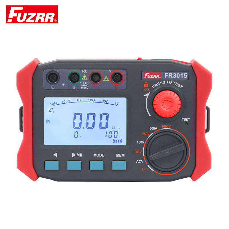 FR3015シリーズ絶縁抵抗計 (兆欧計2500V) 高圧絶縁抵抗試験機|undefined