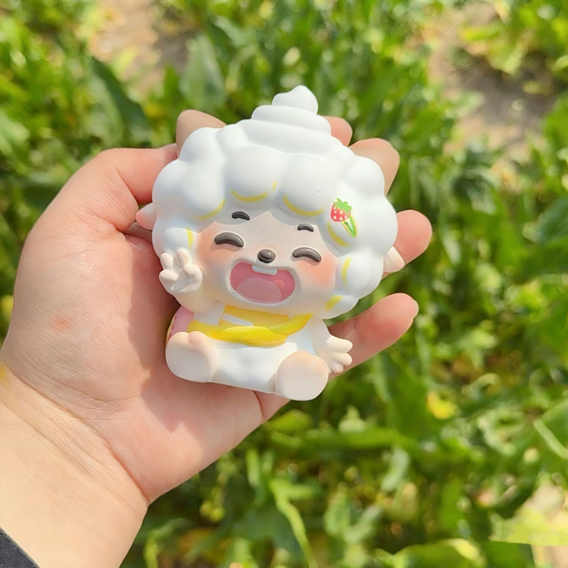 Muñeca de yeso de estilo explosivo al contado, embrión blanco, puesto pequeño del mercado nocturno, muñeca de yeso coloreada especial, centro comercial, exclusivamente para venta al por mayor