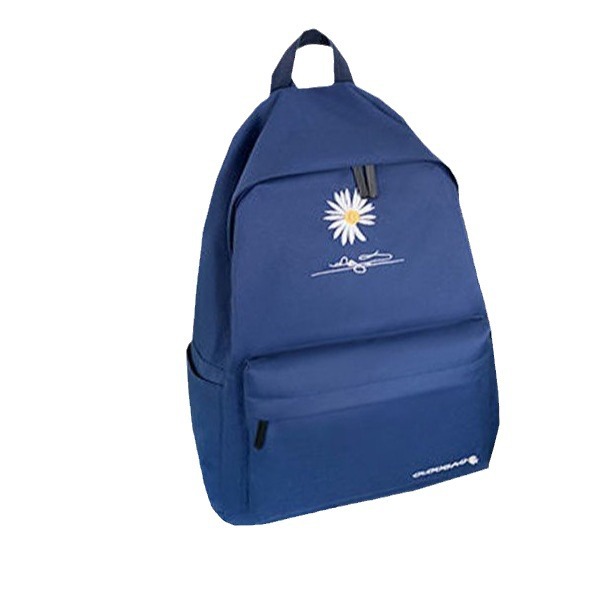 Crisantemo ins mochila estudiante femenina mochila de estilo coreano hembra fresca hembra de gran capacidad mochila de secundaria femenina