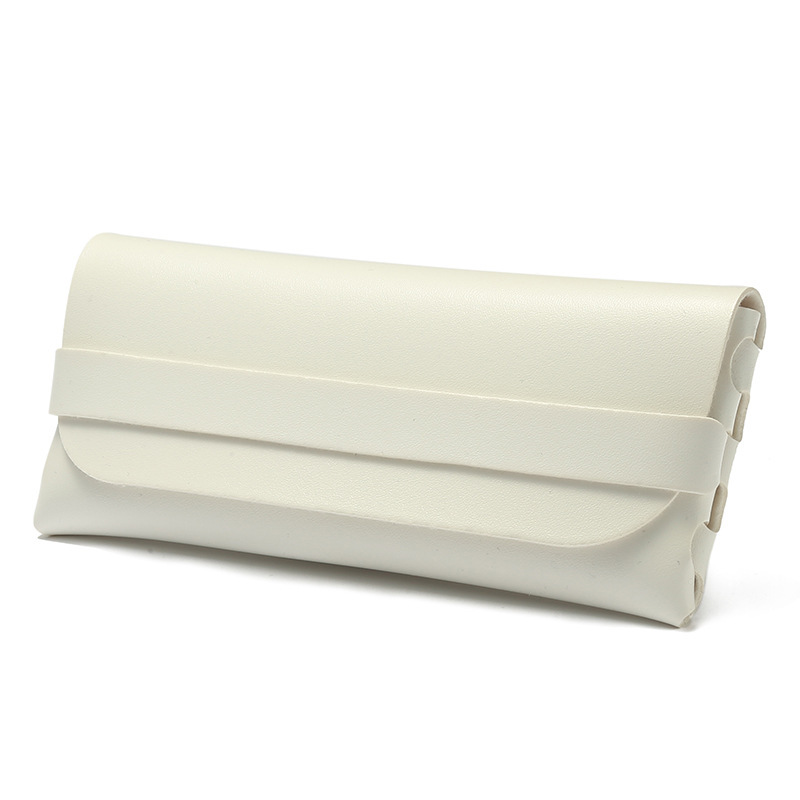 New Style Glasses Case, Student Leather Handmade Glasses Bag, Simple Portable Storage, Leather Box for Eye Protection New Style Glasses Case, Student Leather Handmade Glasses Bag, Simple Portable Storage, Leather Box for Eye Protection