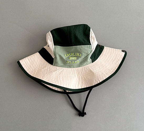 Sombrero para niños estilo delgado de verano coreano sombrero de pescador de color a juego de todo fósforo coreano sombrero para el sol para niños sombrero de montañismo al aire libre