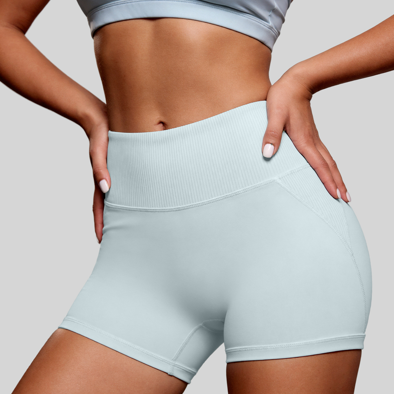 Juyi Tang nuevo estilo sin marcas de elevación de cadera abdominal elástico transpirable abdominal