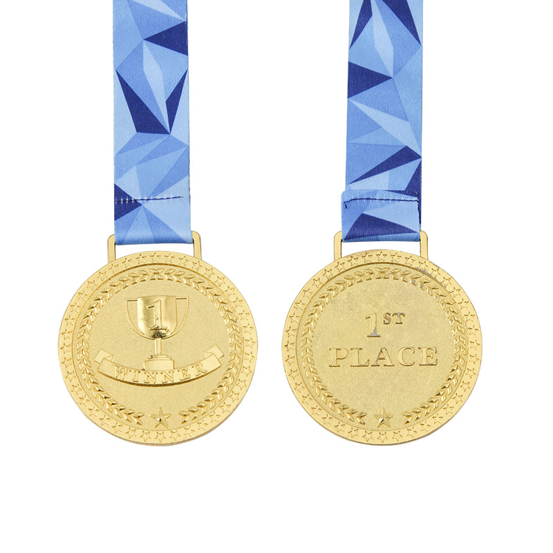 Medallas Metal medalla deportiva Medalla de carreras Medallas competitivas Maratón conmemorativo digital Fútbol