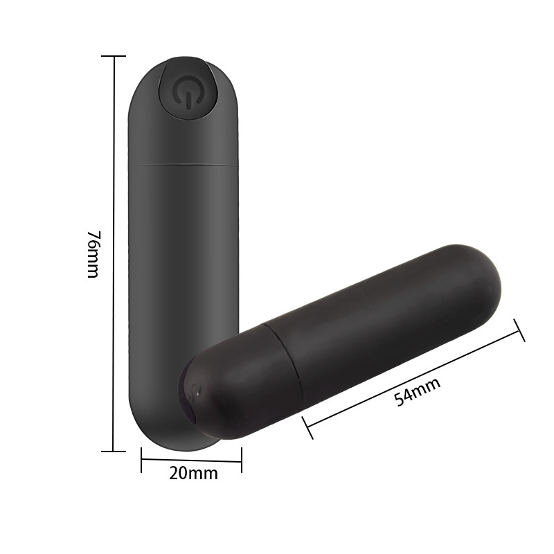 Mini vibrador recargable con punta larga y 10 frecuencias de vibración, dispositivo silencioso para masaje y masturbación femenina, diseño de huevo vibrador para el placer.