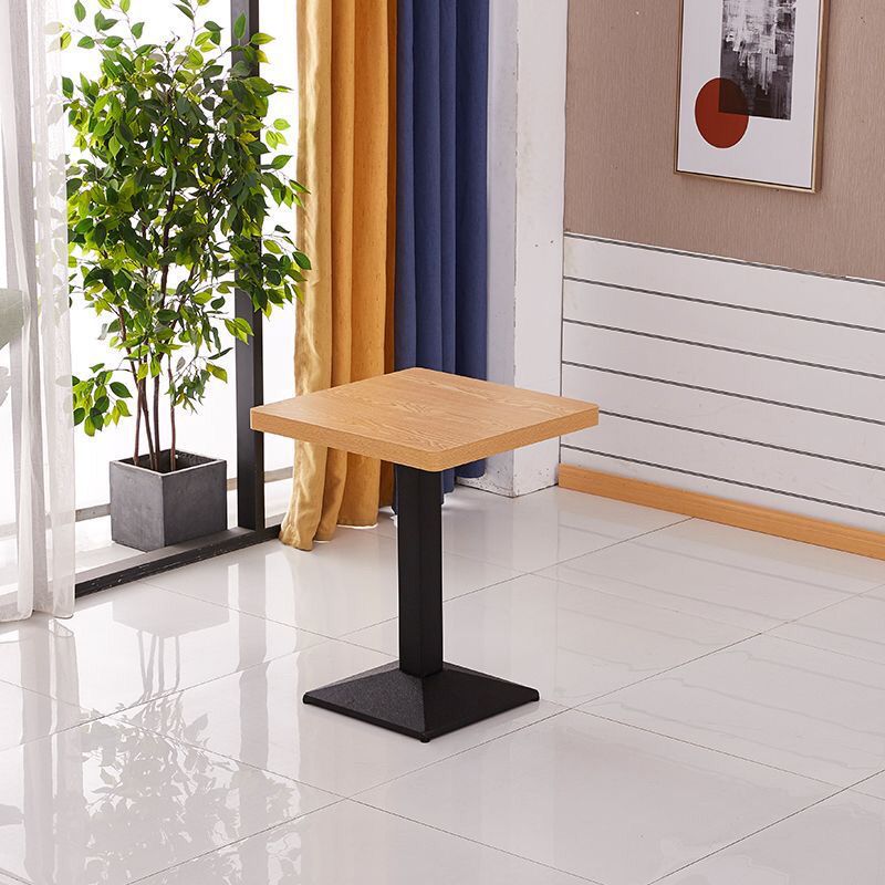 Mesa de comedor restaurante leche tienda de té desayuno snack restaurante restaurante de comida rápida combinación de mesas y sillas simple y moderna