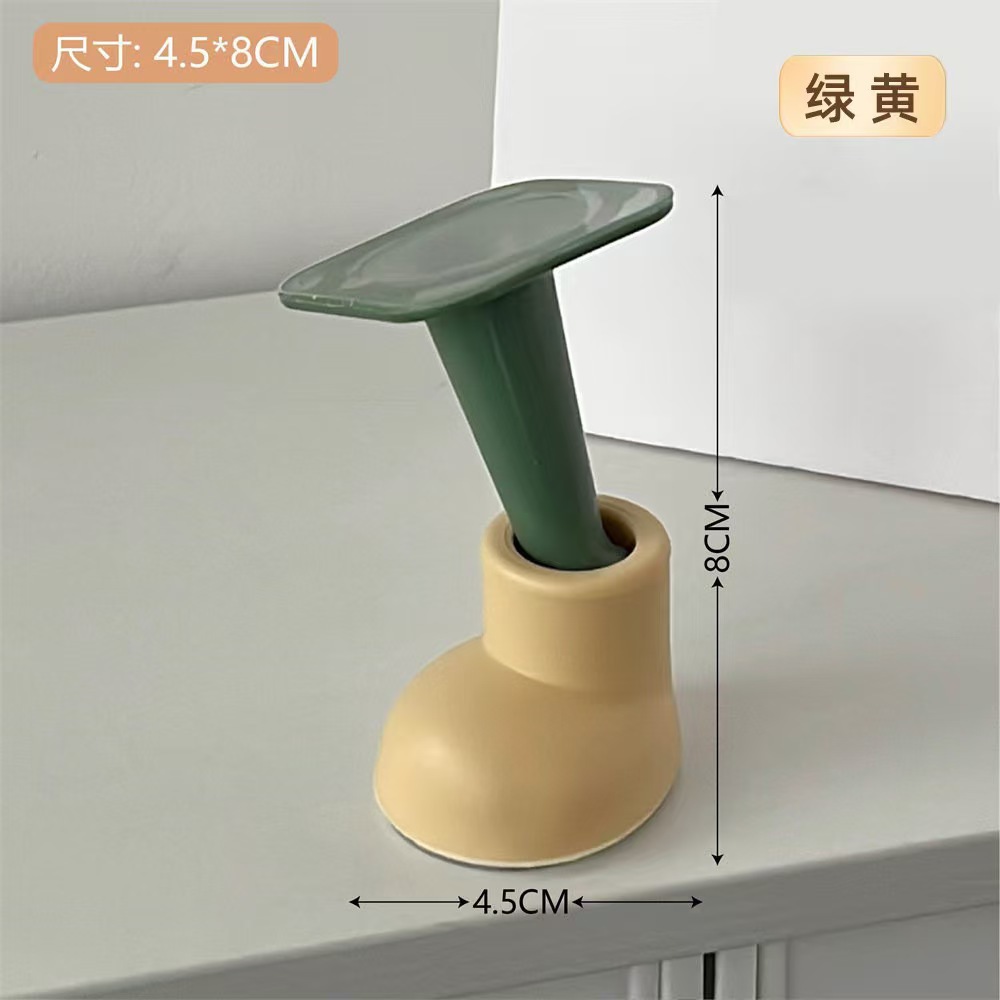 작은 발 지지대 - 녹색 및 노란색(OPP 가방 + 필름 2개)