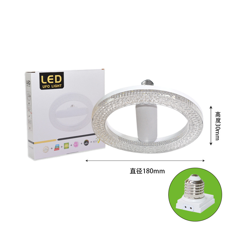 Led round white light 18w