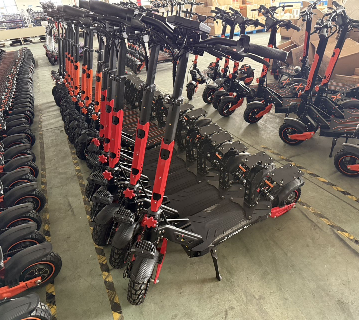 New Electric Scooter Adult Folding Mobility Scooter 11inch Lithium Battery Two-Wheel Scooter with Seat Detachable Cross-Border