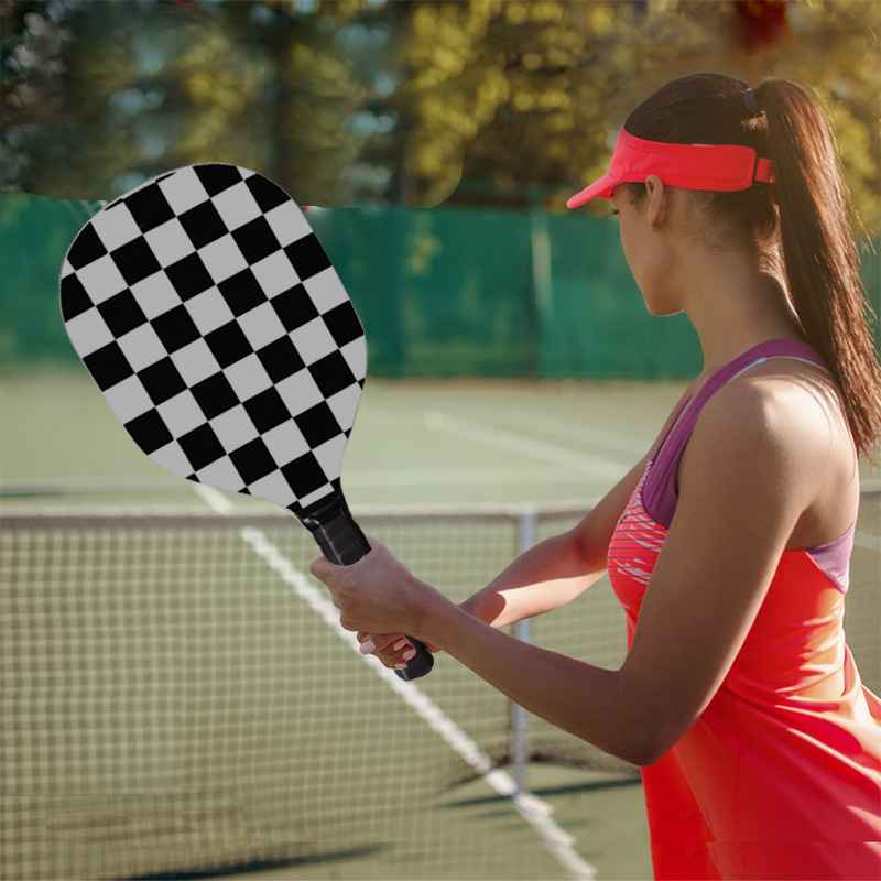 跨境Pickleball匹克球拍套装舒适把套简约无边匹克拍休闲耐打带球