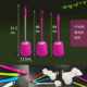 Toilet brush household no dead angle long handle toilet brush suit toilet cleaning brush toilet brush artifact suit