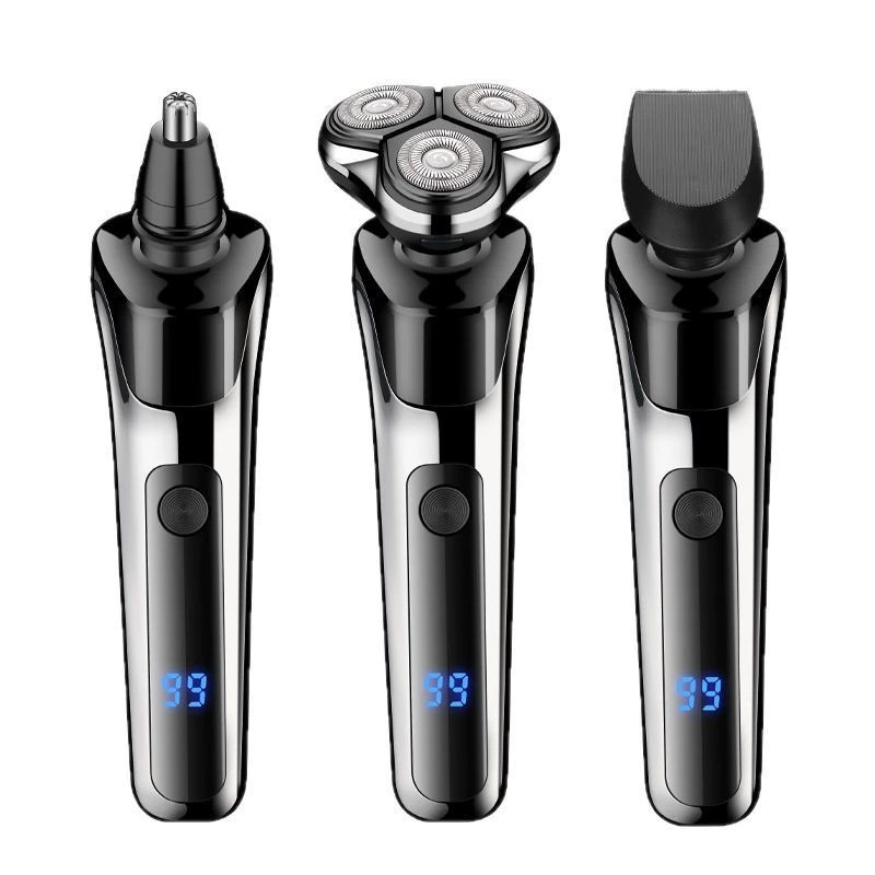 国境を越えた新製品 5000 カミソリメンズポータブル電気ひげカミソリ急速充電スマートデジタルディスプレイ Lingke|undefined