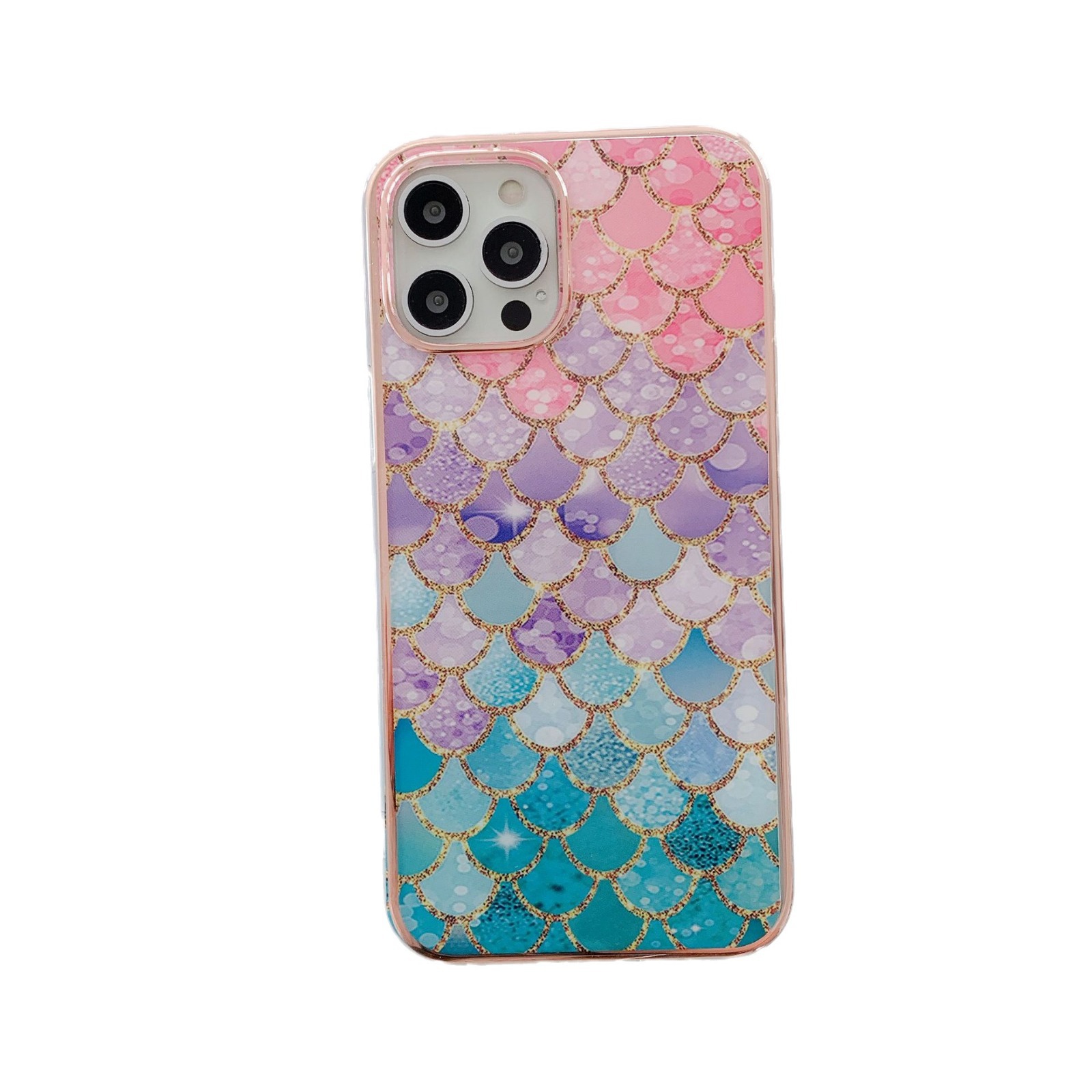 Bunte Marmor Handyhülle Für Iphone 15 Pro Und Galaxy S24 Ultra_voghion.com
