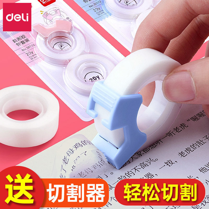 Deli tape 30128 invisible tape copy copy tape repair and correction tape repair and correction tape