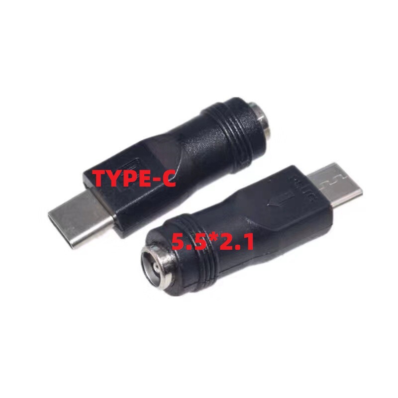 Type-C Power Adapter Dc5.5X2.1 2.5 to USB C Android Smartphone Plug Adapter Type-C Power Adapter Dc5.5X2.1 2.5 to USB C Android Smartphone Plug Adapter