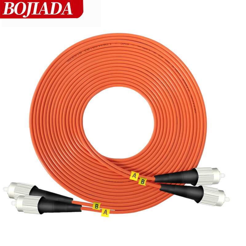 工厂批发工程电信级双芯多模芯光纤跳线LC-ST-SM-3M尾纤3米