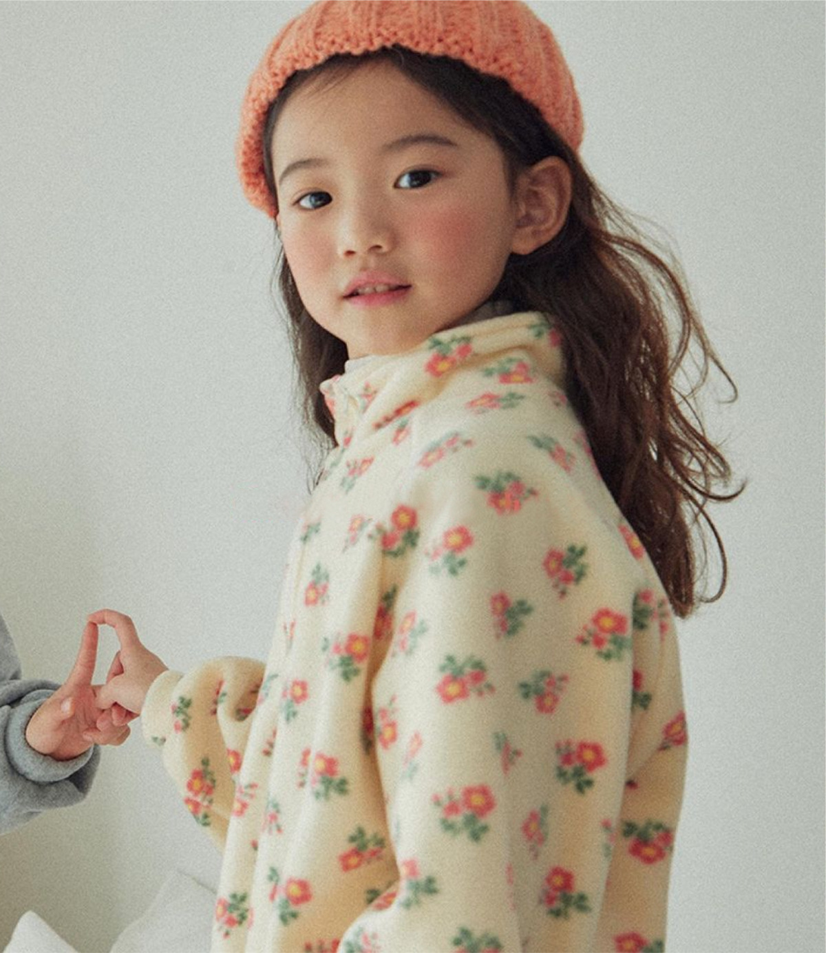 Warm, Comfort Function Regular Fit Fit Type Casual Flower Cotton Fleece Girls Clothing Sets