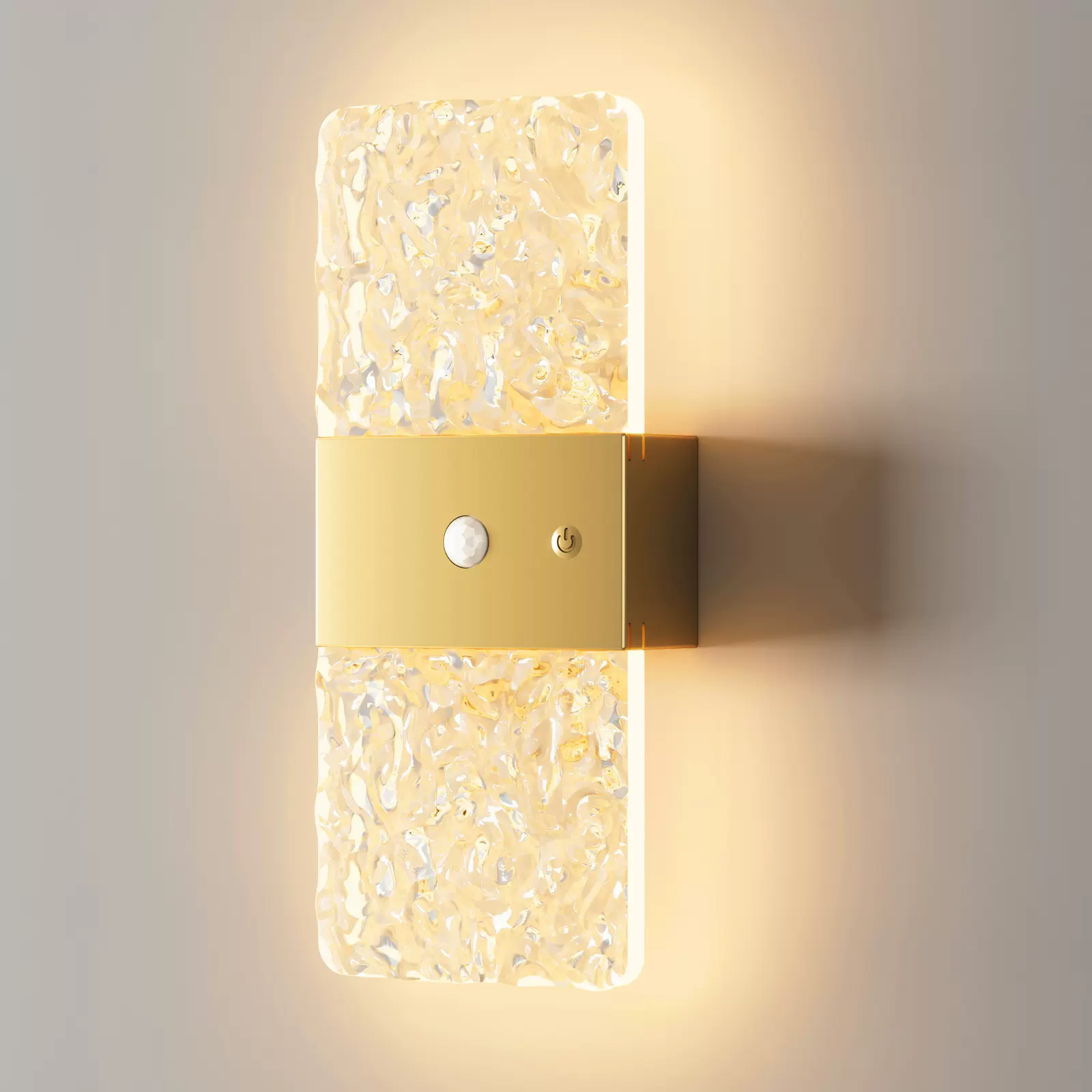 新款跨境室内简约充电款免布线磁吸壁灯led人体感应卧室床头壁灯