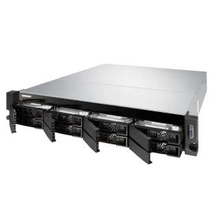 Qnap Ts-1232Pxu-Rp-4G with 10Gbe Sfp + 2.5Gbe Ports Network Storage Redundancy