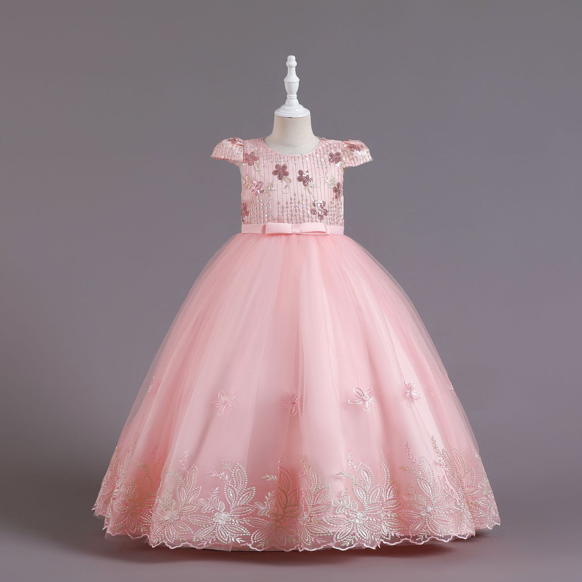 儿童礼服 公主裙 连衣裙 钢琴演出服